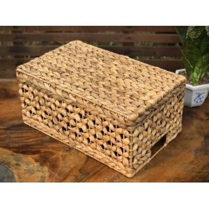 Khay Lục Bình Mẫu Bông Có Quai Cầm - Size S [33x22x15cm]