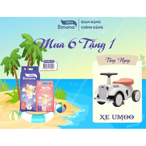 Tã Quần Bimana Hàn Quốc size M